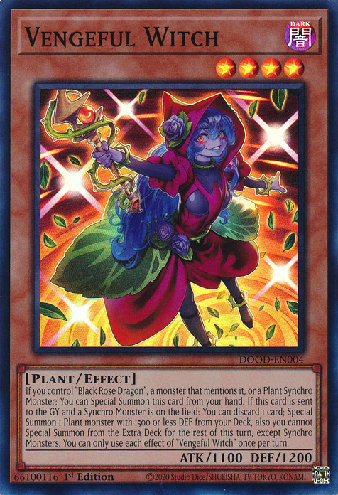 Vengeful Witch - DOOD-EN004 - Super Rare 1