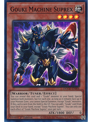 Gouki Machine Suprex - DOOD-EN006 - Super Rare 
