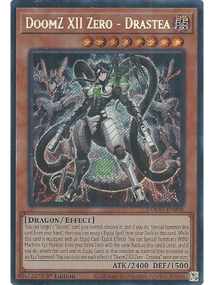 DoomZ XII Zero - Drastea - DOOD-EN008 - Secret Rare 