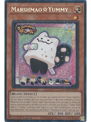 Marshmao☆Yummy - DOOD-EN024 - Secret Rare 