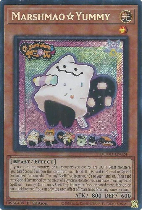Marshmao☆Yummy - DOOD-EN024 - Secret Rare 