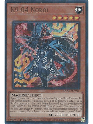 K9-04 Noroi - DOOD-EN025 - Ultra Rare 