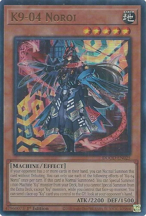 K9-04 Noroi - DOOD-EN025 - Ultra Rare 