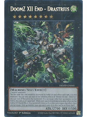 DoomZ XII End - Drastrius - DOOD-EN045 - Secret Rare 