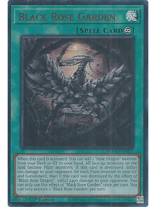 Black Rose Garden - DOOD-EN055 - Ultra Rare 