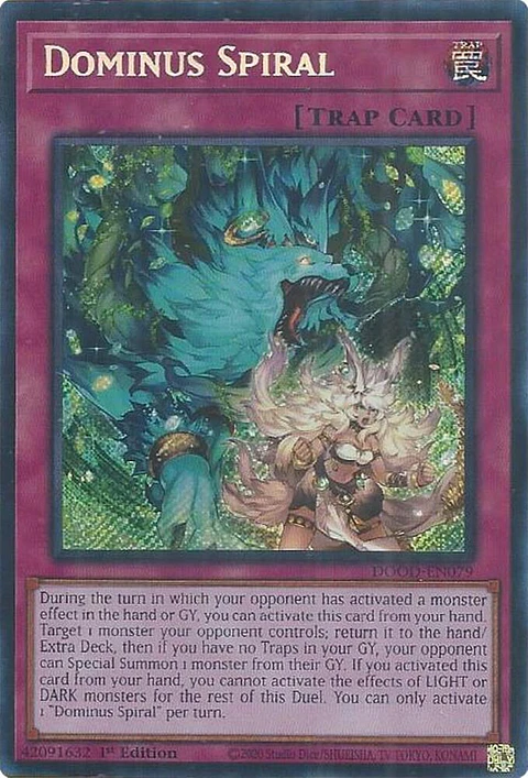 Dominus Spiral - DOOD-EN079 - Secret Rare 