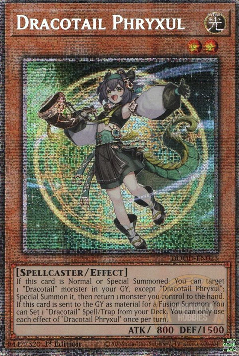 Dracotail Phryxul - DOOD-EN023 - Starlight Rare