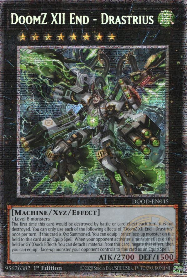 DoomZ XII End - Drastrius - DOOD-EN045 - Starlight Rare  1
