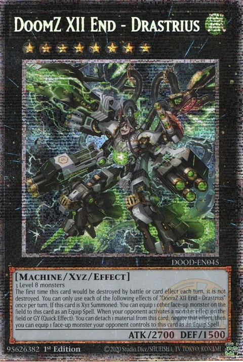 DoomZ XII End - Drastrius - DOOD-EN045 - Starlight Rare 