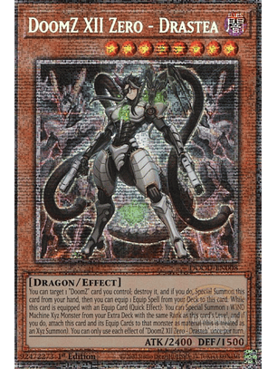 DoomZ XII Zero - Drastea - DOOD-EN008 - Starlight Rare 
