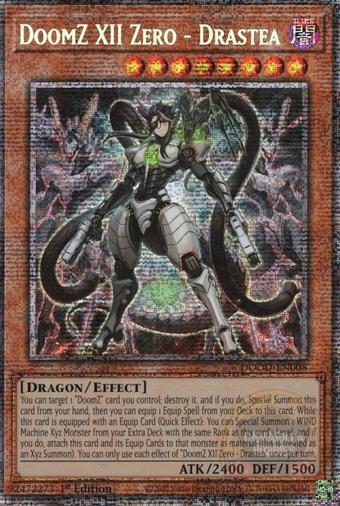 DoomZ XII Zero - Drastea - DOOD-EN008 - Starlight Rare 