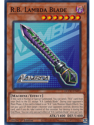 R.B. Lambda Blade - DOOD-EN091 - Common 