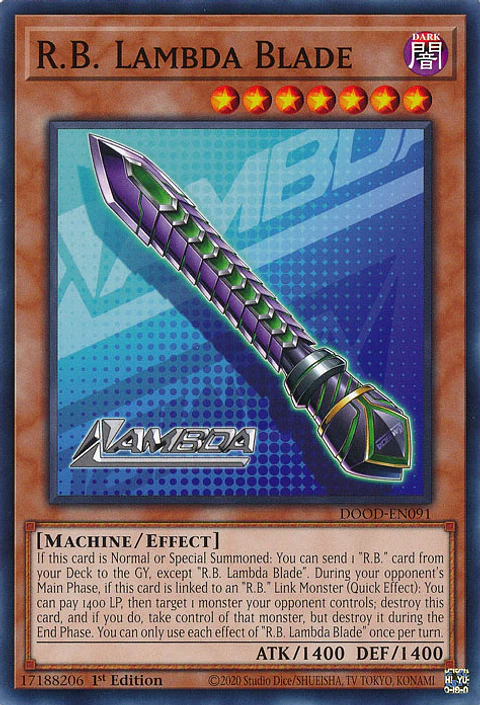 R.B. Lambda Blade - DOOD-EN091 - Common 