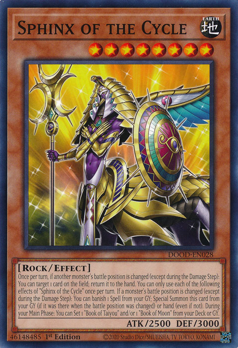 Sphinx of the Cycle - DOOD-EN028 - Common  1