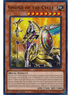 Sphinx of the Cycle - DOOD-EN028 - Common 