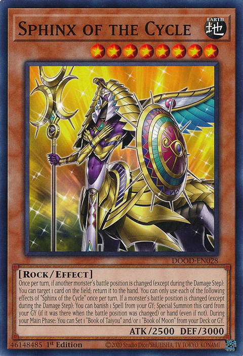 Sphinx of the Cycle - DOOD-EN028 - Common 