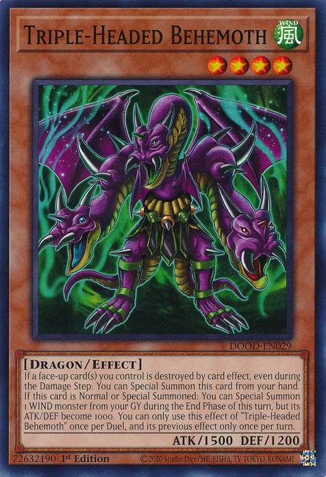 Triple-Headed Behemoth - DOOD-EN029 - Common  1