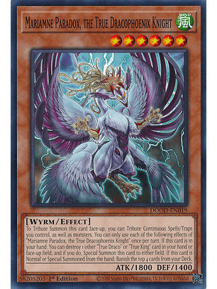 Mariamne Paradox, the True Dracophoenix Knight - DOOD-EN019 - Common 