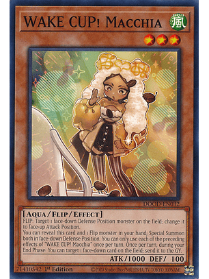 WAKE CUP! Macchia - DOOD-EN032 - Common 