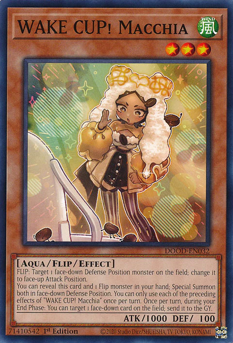 WAKE CUP! Macchia - DOOD-EN032 - Common 