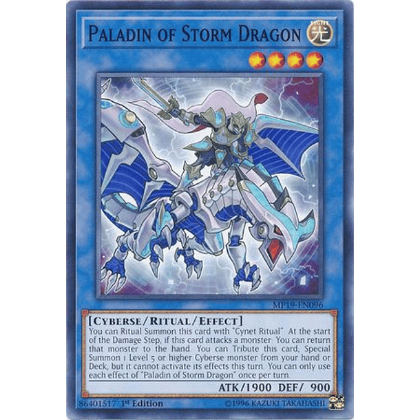 Paladin of Storm Dragon - MP19-EN096 - Common