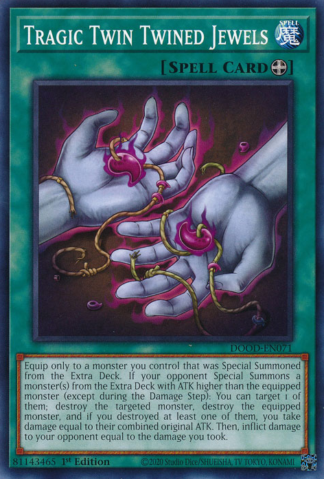 Tragic Twin Twined Jewels - DOOD-EN071 - Common  1