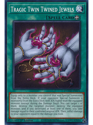 Tragic Twin Twined Jewels - DOOD-EN071 - Common 