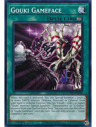 Gouki Gameface - DOOD-EN056 - Common 