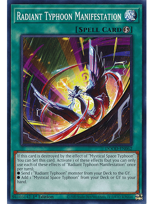 Radiant Typhoon Manifestation - DOOD-EN062 - Common 