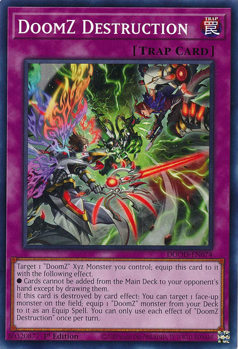 DoomZ Destruction - DOOD-EN074 - Common 