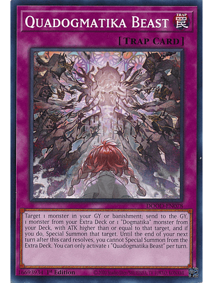 Quadogmatika Beast - DOOD-EN078 - Common 