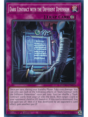 Dark Contract with the Different Dimension - DOOD-EN073 - Common 