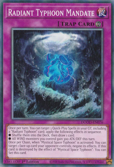Radiant Typhoon Mandate - DOOD-EN076 - Common 