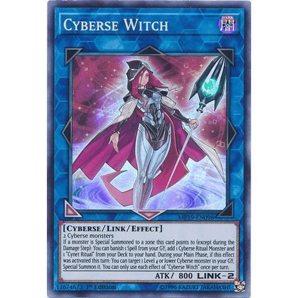 Cyberse Witch - MP19-EN098 - Super Rare