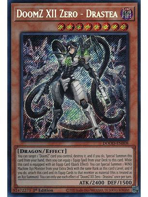 DoomZ XII Zero - Drastea - DOOD-EN008 - Secret Rare 
