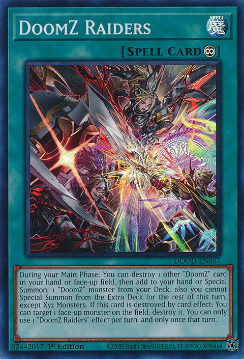 DoomZ Raiders - DOOD-EN057 - Super Rare 