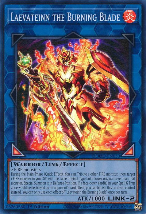 Laevateinn the Burning Blade - DOOD-EN053 - Super Rare  1