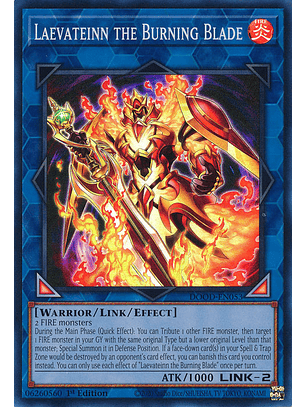 Laevateinn the Burning Blade - DOOD-EN053 - Super Rare 