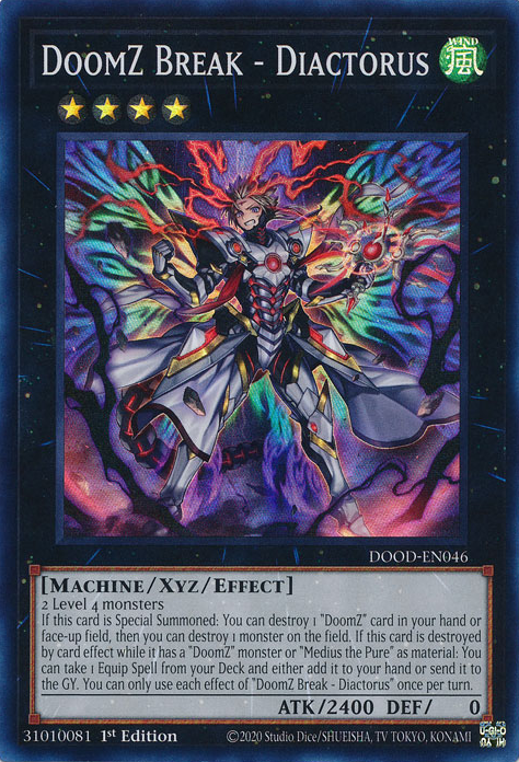DoomZ Break - Diactorus - DOOD-EN046 - Super Rare  1