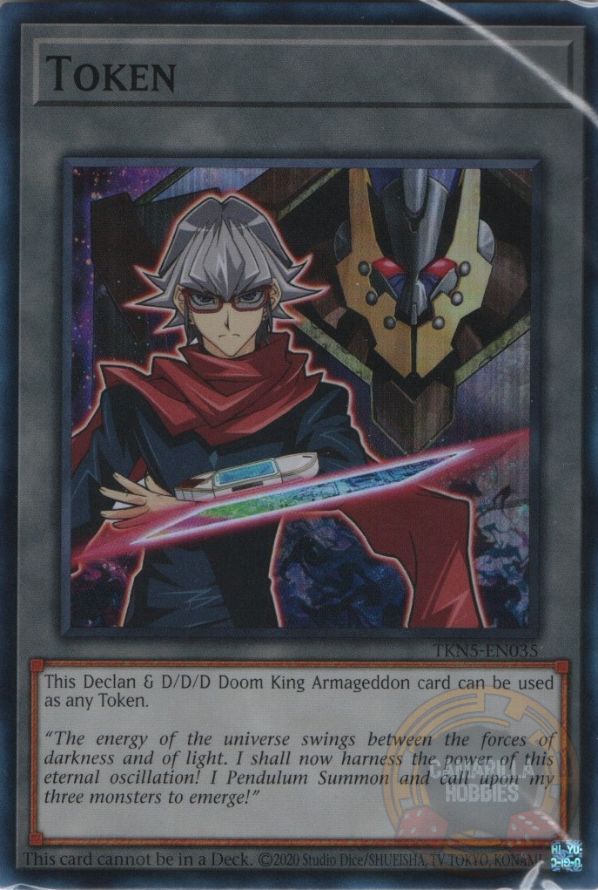 Token (Declan and D/D/D Doom King Armageddon) - TKN5-EN035 - Super Rare 1