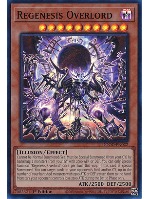 Regenesis Overlord - DOOD-EN022 - Super Rare 