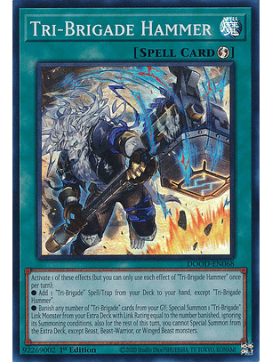 Tri-Brigade Hammer - DOOD-EN068 - Super Rare 