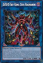 D/D/D Sky King Zeus Ragnarok - DOOD-EN049 - Secret Rare  - thumbnail 1
