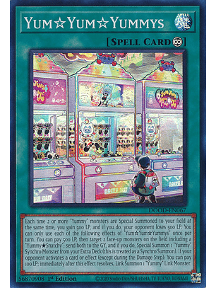 Yum☆Yum☆Yummys - DOOD-EN067 - Super Rare 