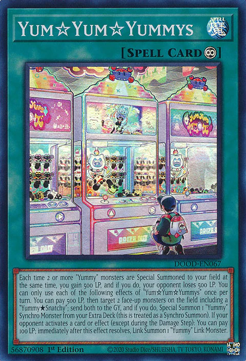 Yum☆Yum☆Yummys - DOOD-EN067 - Super Rare 