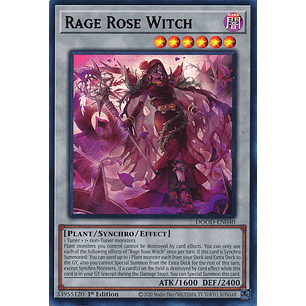 Rage Rose Witch - DOOD-EN040 - Ultra Rare 