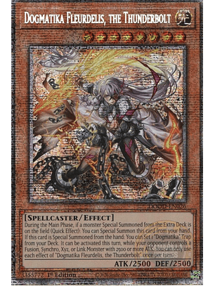 Dogmatika Fleurdelis, the Thunderbolt - DOOD-EN026 - Starlight Rare 
