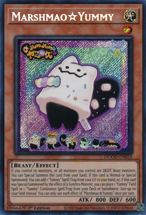 Marshmao☆Yummy - DOOD-EN024 - Secret Rare  1
