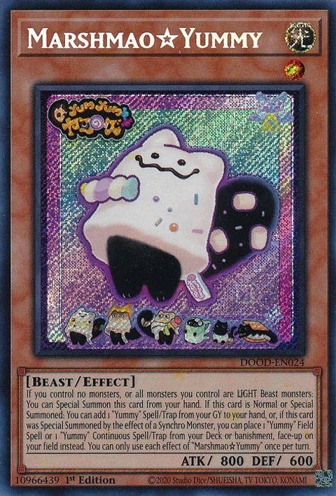 Marshmao☆Yummy - DOOD-EN024 - Secret Rare 