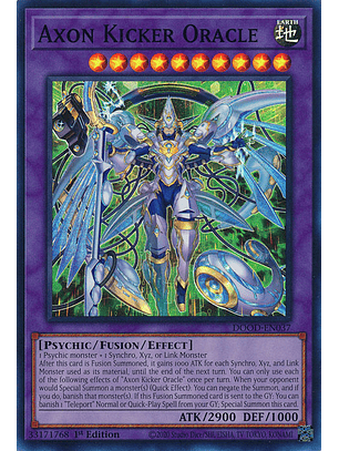 Axon Kicker Oracle - DOOD-EN037 - Super Rare 